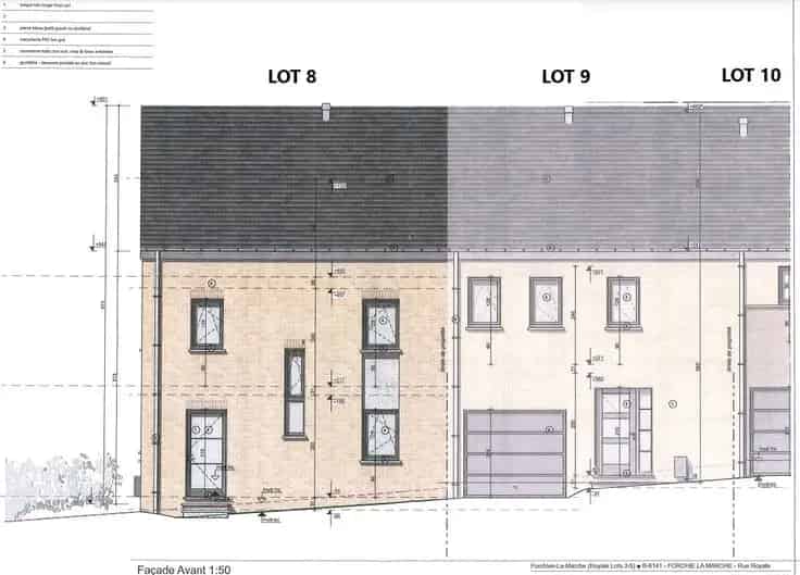 Huis Te Koop Forchies-la-Marche 150m² 3 slaapkamers PEB A