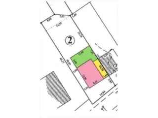 Bouwgrond Harelbeke 662m² Zuidgericht Halfopen Woning Koppelvilla