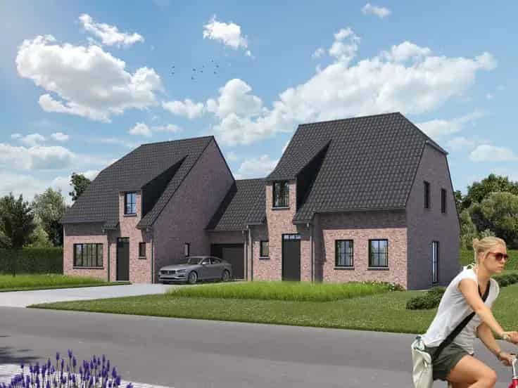 Nieuwbouw Koppelwoning te Oostveld 4 slaapkamers Zuidtuin