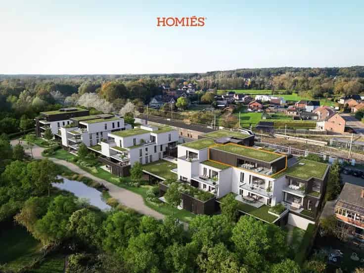 Penthouse Te Koop Testelt 2 Slaapkamers Ruim Terras E-peil Onder 10
