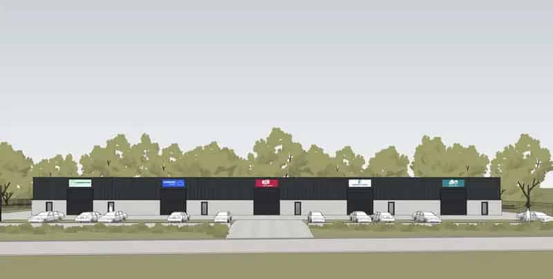 Nieuwe KMO unit 225m2 te Lanklaar