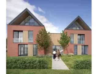 Verkavelingsgrond Pommeroeul 6 Appartementen Bouwvergunning
