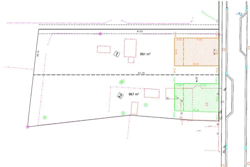 Bouwgrond 951m² Open Bebouwing Dendermonde Aalst