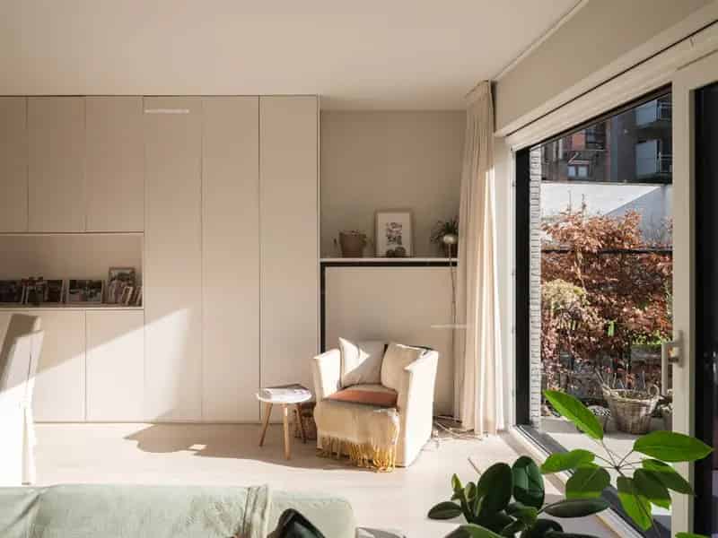 Gent Centrum: Luxueus Appartement 2 slaapkamers met Tuin