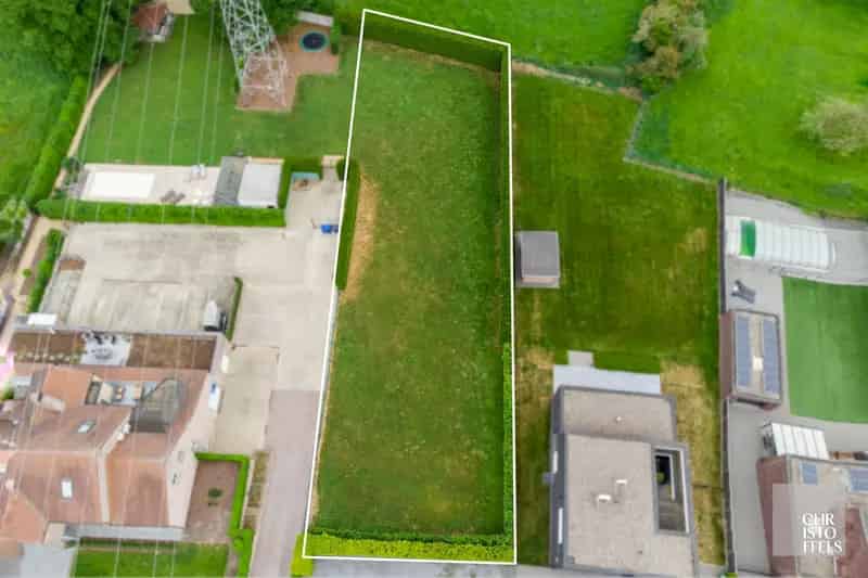 Bouwgrond 1497m² Rustige ligging Open Bebouwing