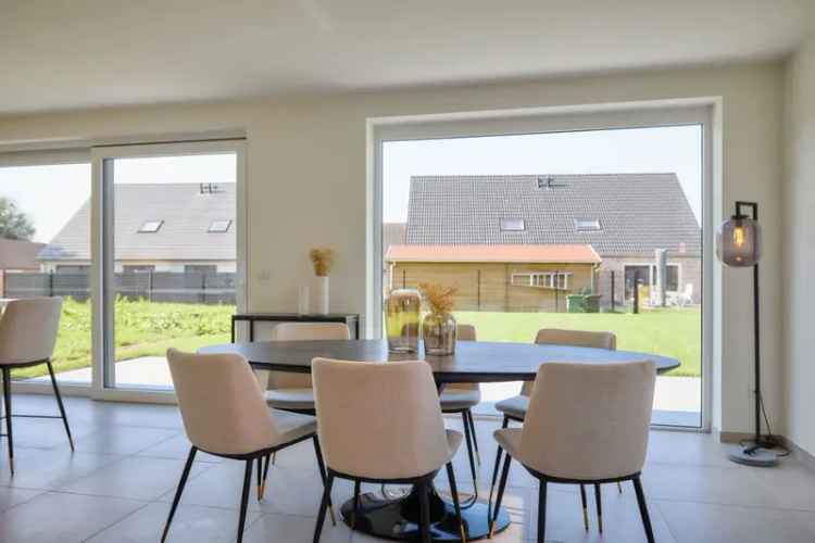 Koop huis halfopen nieuwbouw woningen in Merelbeke