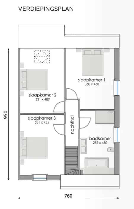 Huis te koop in Melle - Bouwgrond Koperstraat