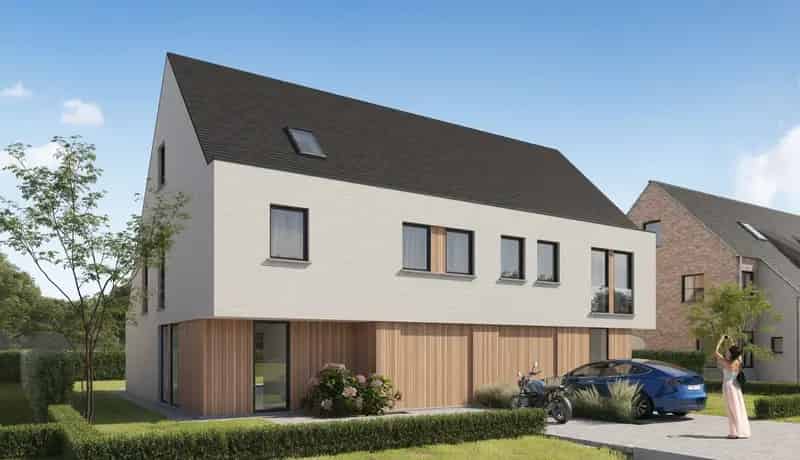 Tijdloze Halfopen Woningen Lochristi Zeveneken