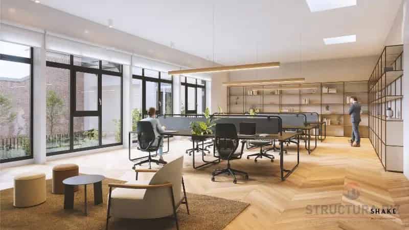 Kantoren te Koop Elsene: 900m² Project Chocolaterie Antoine