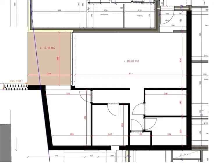 Appartement Te Koop Scherpenheuvel 2 slaapkamers 91m²
