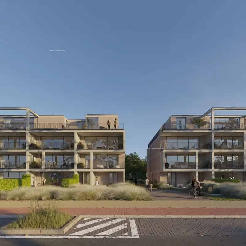 Nieuwbouw Appartement 2 Slaapkamers Merelbeke