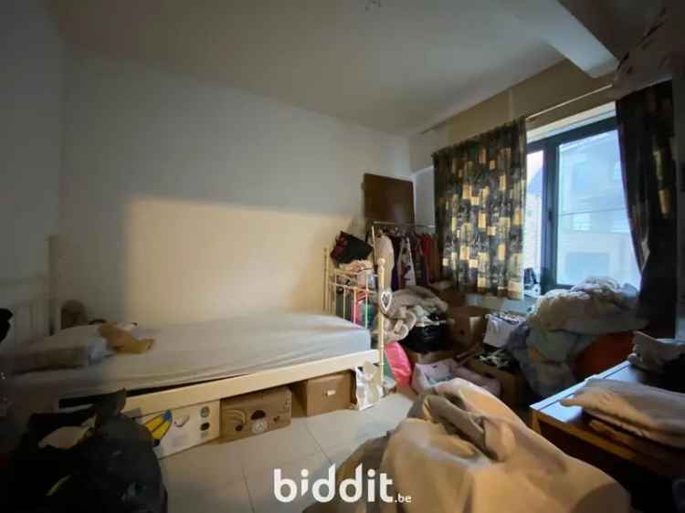 Te koop gelijkvloers appartement in Lede met twee slaapkamers en parkeergelegenheid