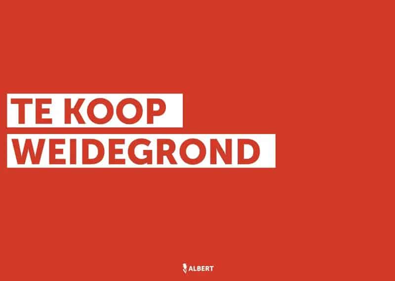 Weidegrond te koop 1790m²