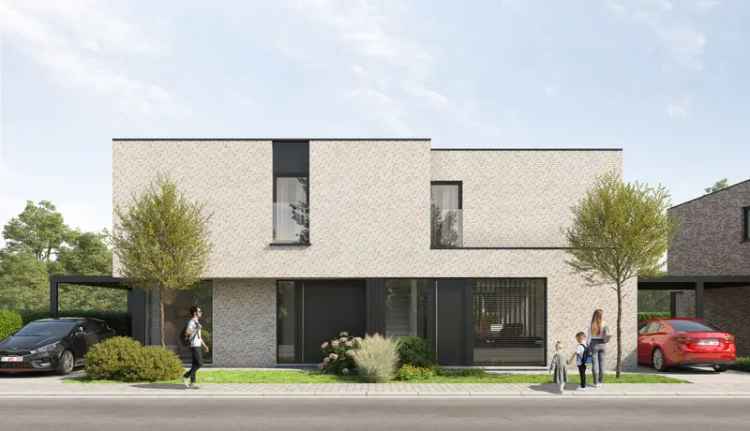 Moderne woningen