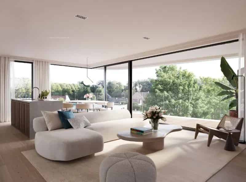 Nieuwbouw Appartement Desselgem 1 2 slaapkamers Ruim Terras