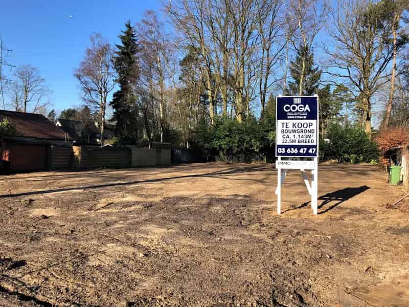 Bouwgrond Sint-Job: 1143m² Rustige ligging Laagbouw