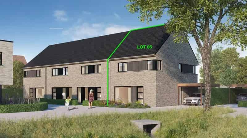 Nieuwbouw woning Gistel 4 slaapkamers