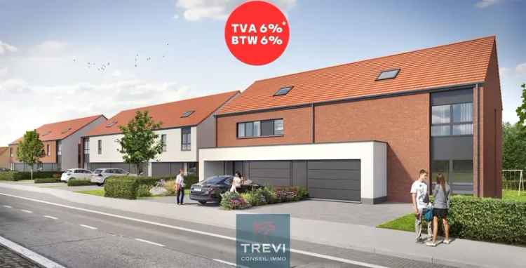 Nieuwbouw 3-Gevels Huis met Tuin Perfect Voor Gezinnen