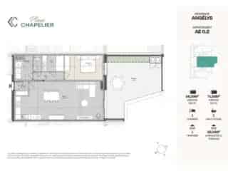 Appartement te koop Herve 85m² 1 slaapkamer terras 39m²