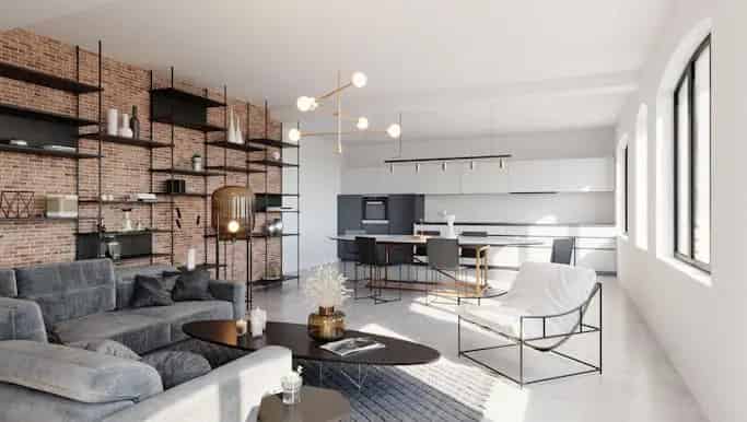 Gelijkvloers Appartement te Koop Familistere Godin Brussel