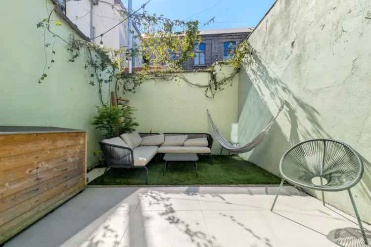 Huis te huur Gent: gerenoveerd pareltje met tuin en 2 slaapkamers