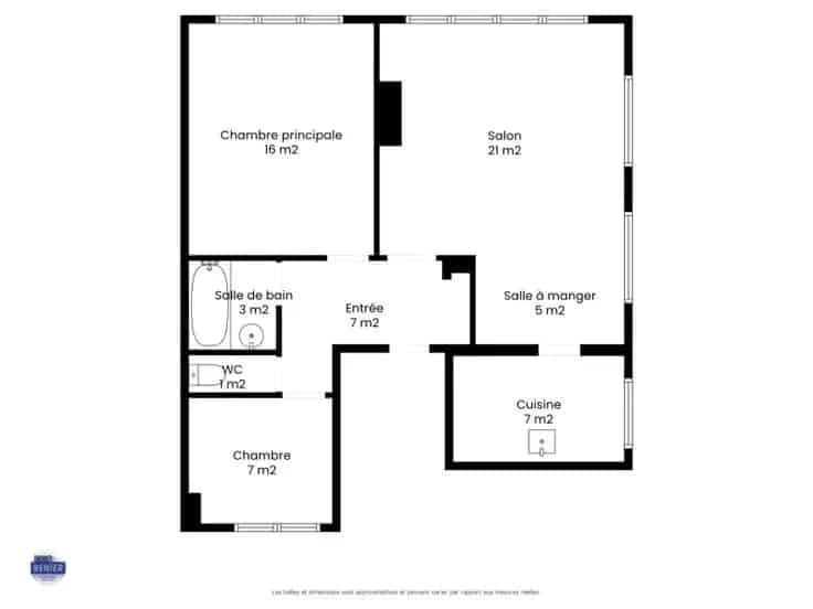 Appartement te Koop Jette 2 slaapkamers