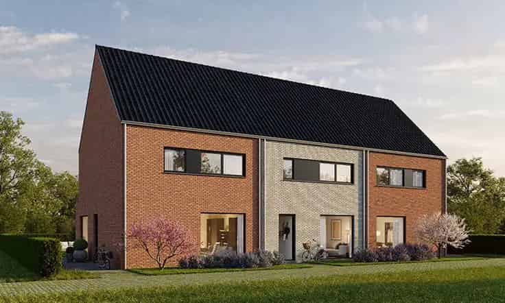 Huis te koop Denderleeuw: Energiezuinige halfopen bebouwing