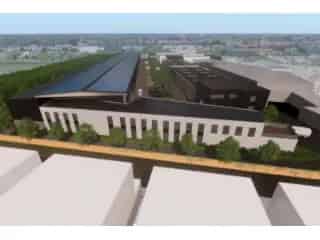 Industrie te koop Gent - 4080m² Magazijn 929m² Kantoren
