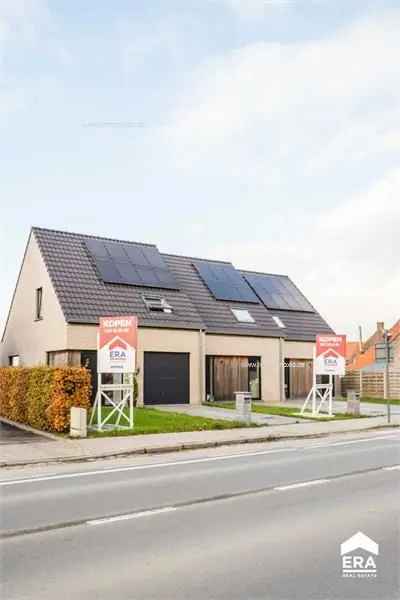 Nieuwbouw huis te huur in Langemark