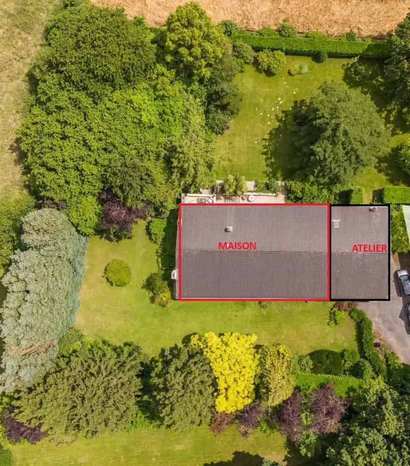 Huis te koop Geraardsbergen: Bungalow met atelier en prachtig zicht