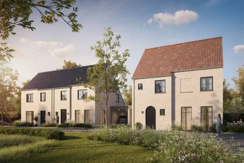 Twee Halfopen Nieuwbouwwoningen Rustige Locatie