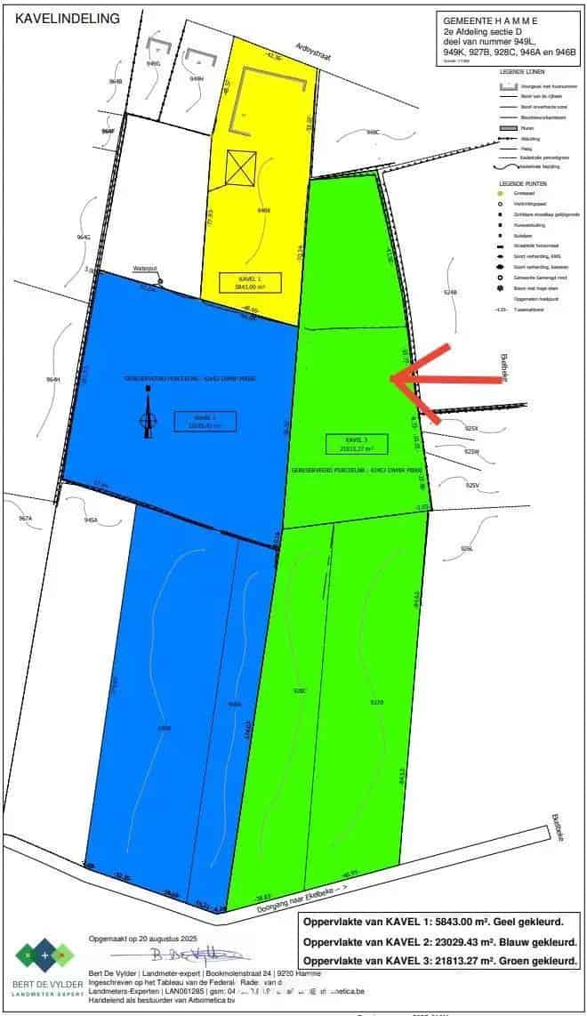 LOT 3: LANDBOUWGROND (groen)