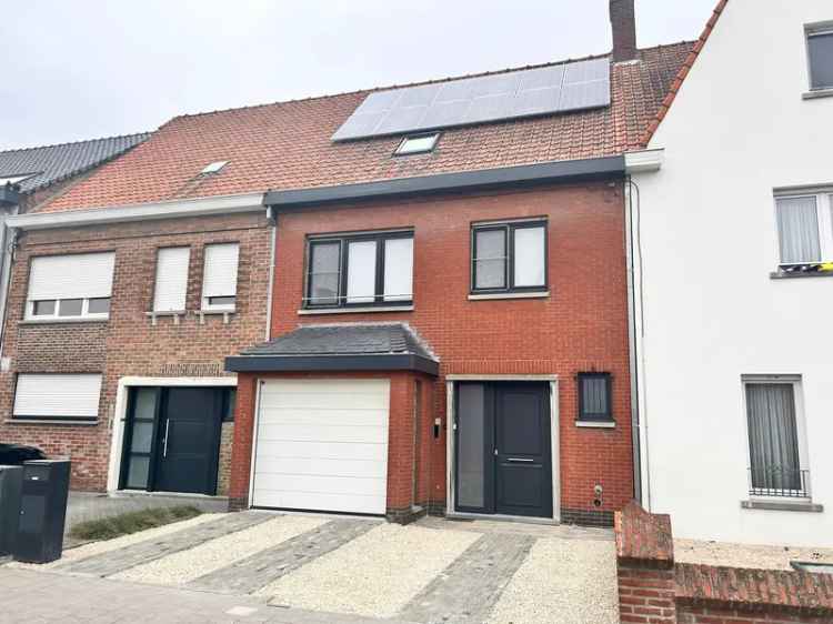 Huis te huur Wervik: Garage Tuin Zonnepanelen