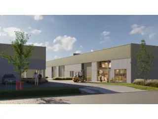 Industrie te koop Tielt 827m² + 207m² Kantoor