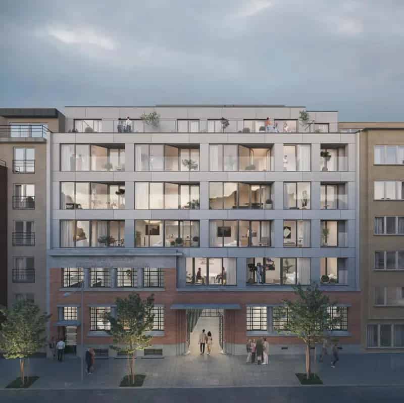 Studio te Koop Evere -  Art Deco Nieuwbouw -  Hoog Rendement