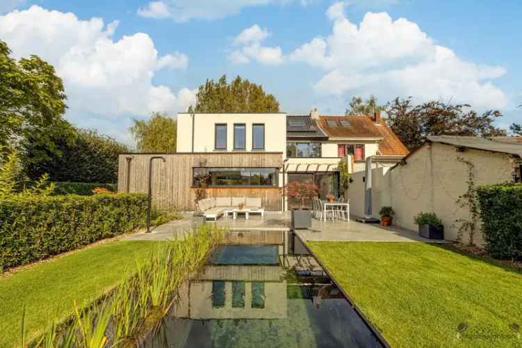 Huis te koop: 3 slaapkamers, zwemvijver, sauna, 772m² tuin