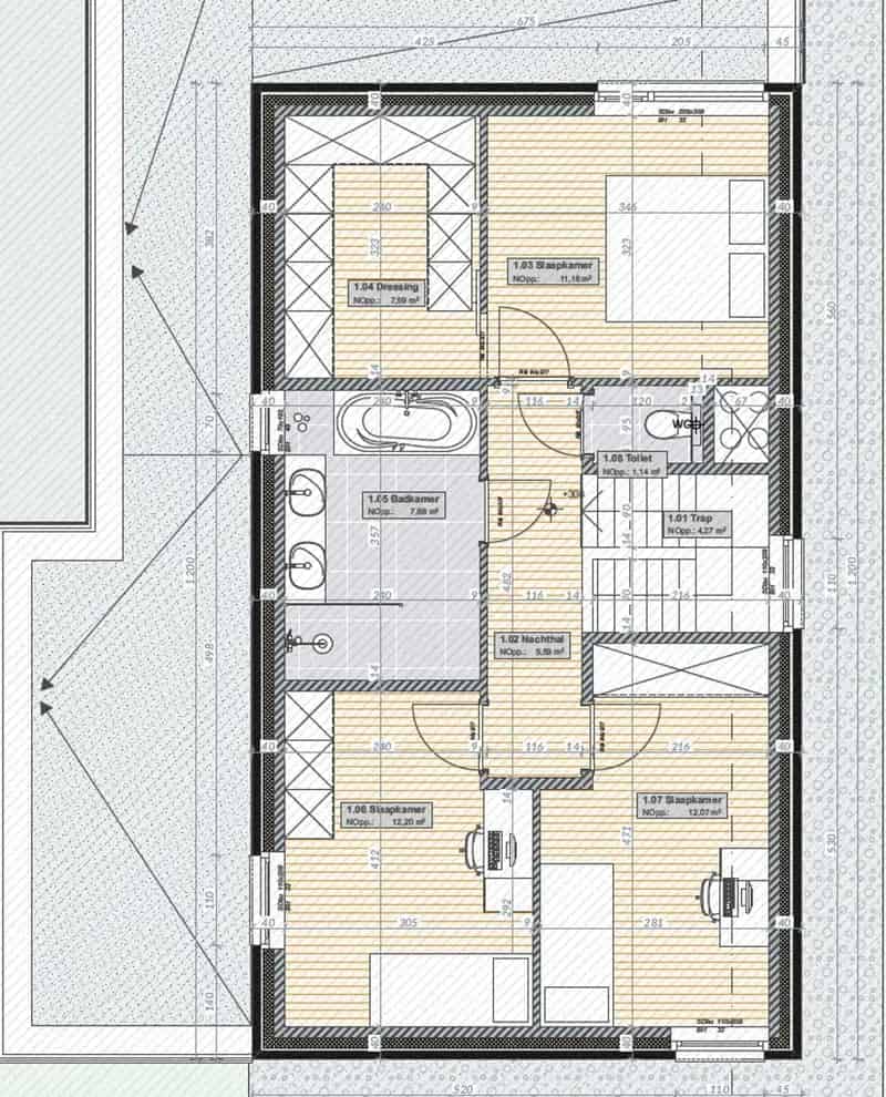 Nieuwbouwwoning te koop Herfelingen 3 slaapkamers