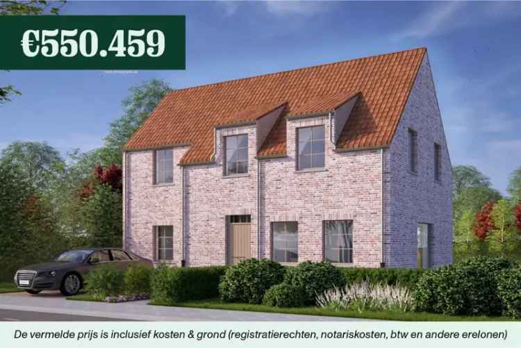 Nieuwbouw huis te koop in Meulebeke