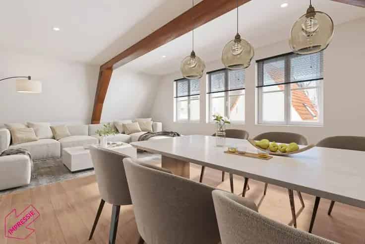 Duplex Appartement Antwerpen Centrum: Historisch & Modern