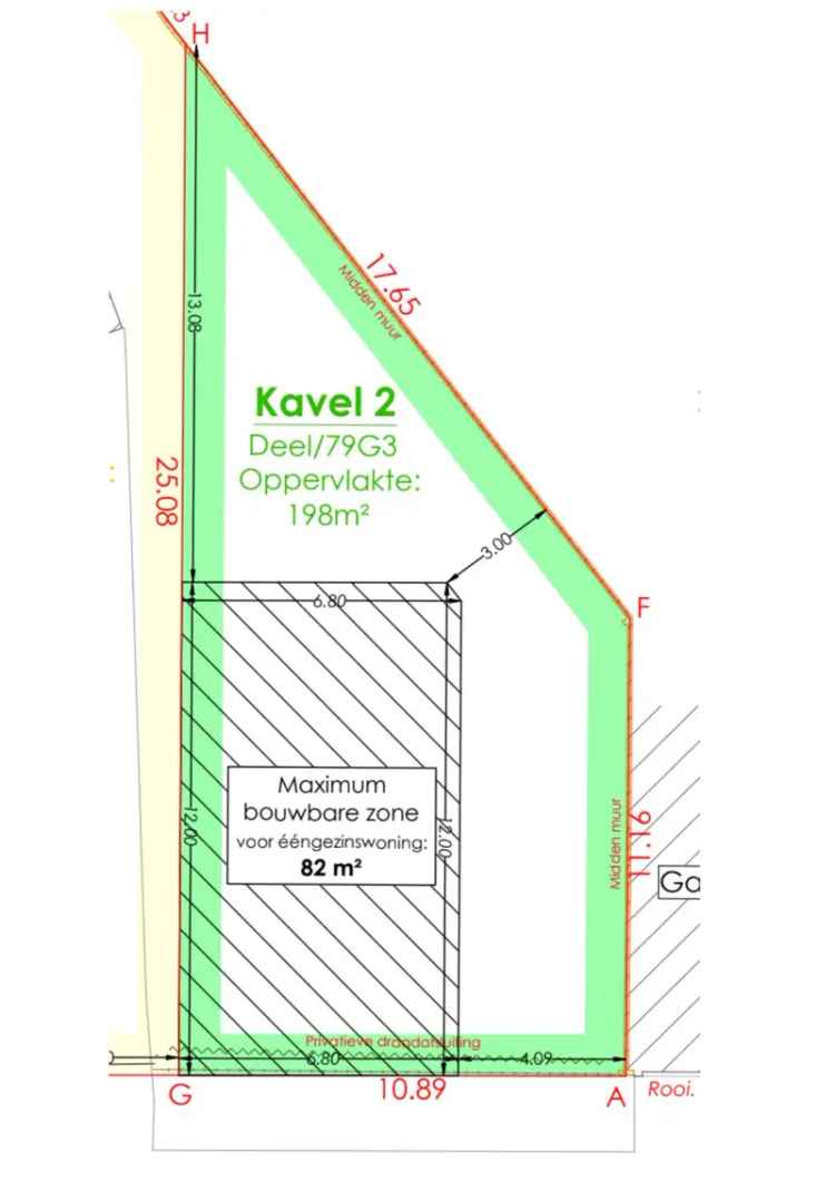Bouwgrond 1a98 Goed Gelegen