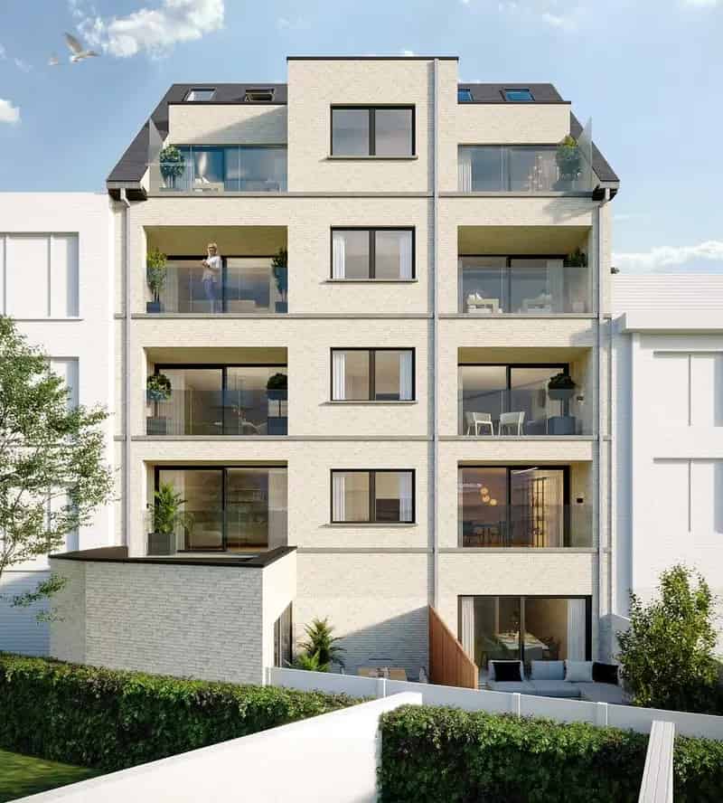 Nieuwbouw Appartement Westende 1 Slaapkamer Zuidgericht Terras
