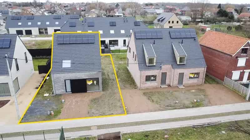 Houthulst Nieuwbouw Open Bebouwing 3 slaapkamers Tuin