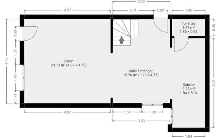 Huis Te Koop Jumet: 2 slaapkamers te renoveren