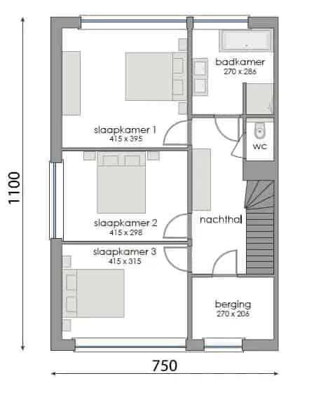 Bouwgrond Oosteeklo Halfopen Bebouwing 439m²