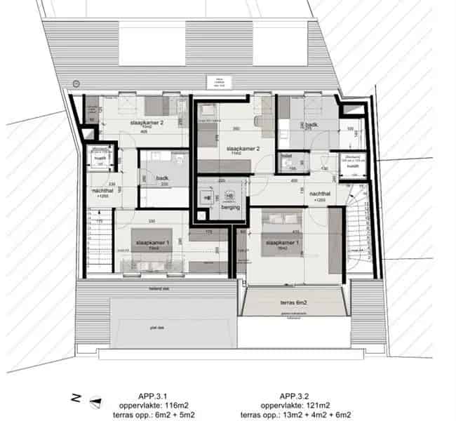 Nieuwbouw Duplex Appartement te Koop Tielt