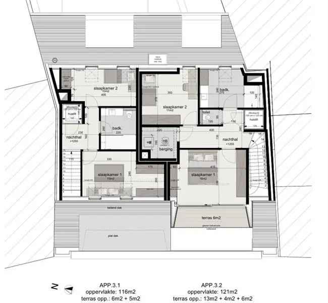 Nieuwbouw Duplex Appartement te Koop Tielt