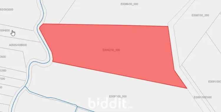 Percelen kopen weiland Beekveld met 65 are 90 centiare