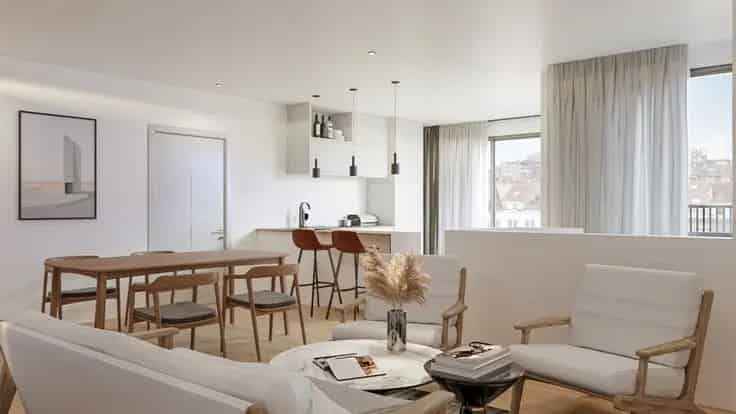 Duplex 3 slaapkamers Elsene 3 terrassen