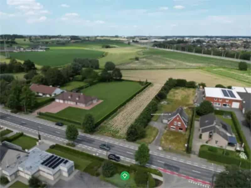 Bouwgrond Roeselare Hooglede: 967m² met Bouwvergunning