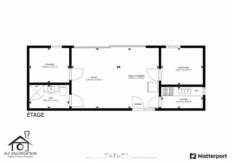 Te renoveren huis Condroz 50m2 2 slaapkamers tuin